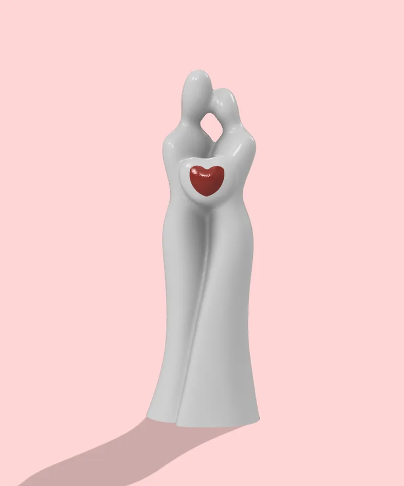 Statue Wedding / Valentine's Day gift / Couple