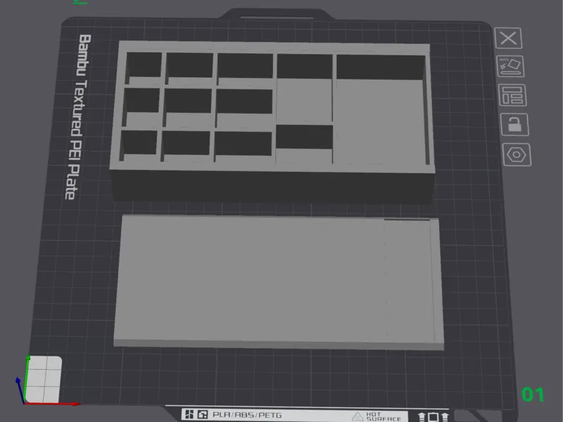 PC Screw Organizer