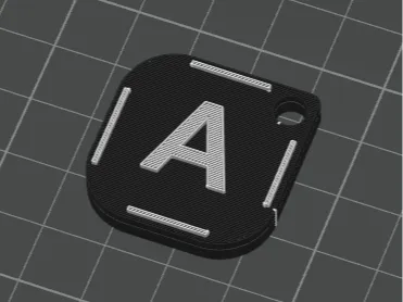 keychain A with NFC