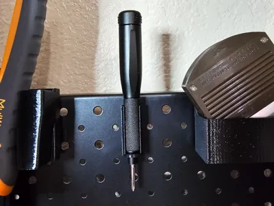 LTT Precision Screwdriver Mount for 1" Pegboards