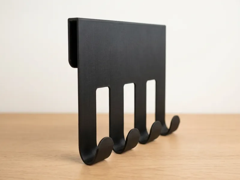 Shower Hook for Glass Door – 4 Hangers