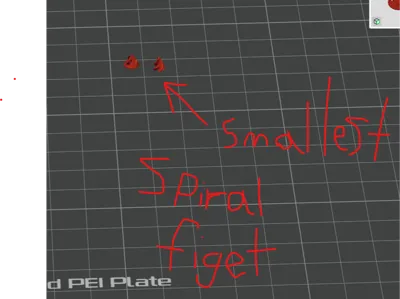 Smallest Spiral fidget