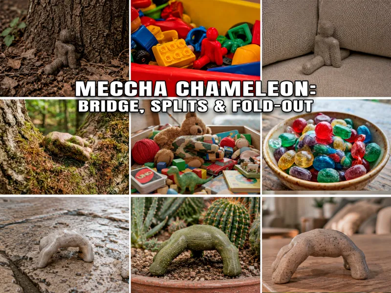 Meccha Chameleon: Bridge, Splits & Fold-out