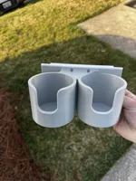 Larger - tested with the Owala bottle and a smaller Yeti 