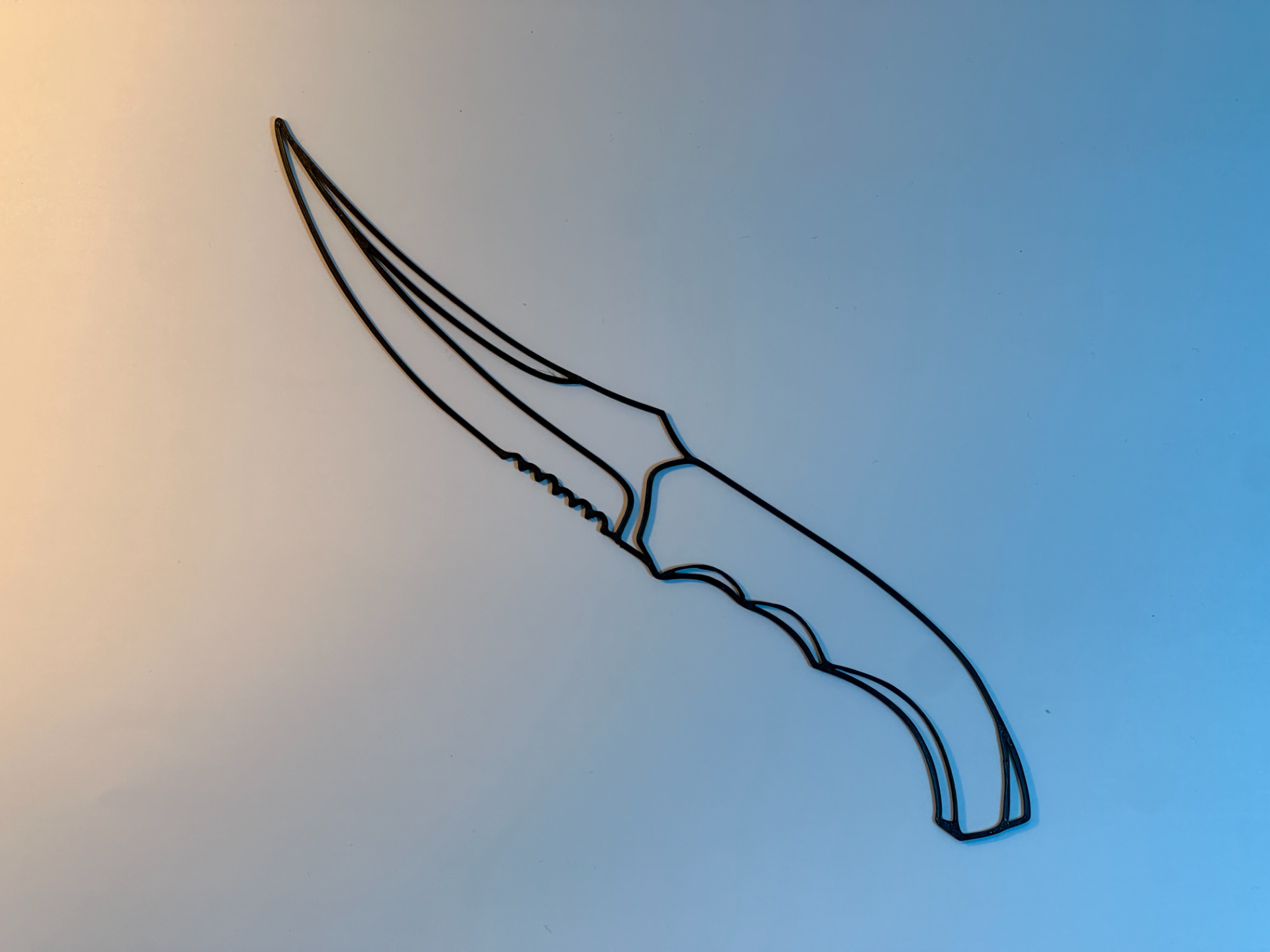 Art mural Flip Knife CSGO/CS2
