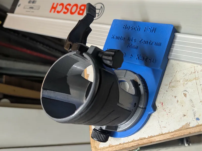 Adapter Makita+Katsu auf Bosch FSN Schiene