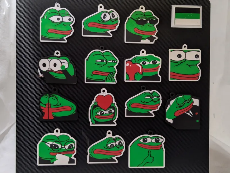 Peepo Keychains