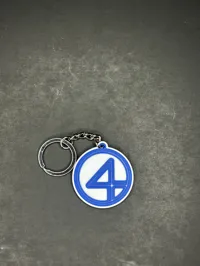 Fantastic Four First Steps keychain (Solid Base)