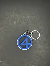 Fantastic Four First Steps keychain (Hole Base Version)