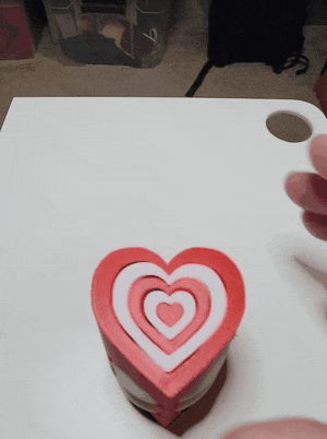 Heart Family Nesting Fidget