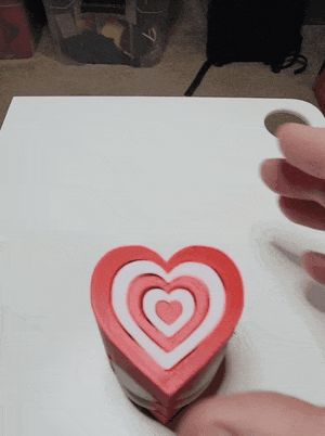 Heart Family Nesting Fidget