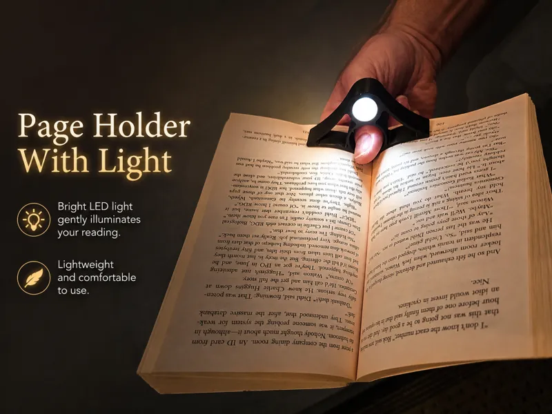 Page Holder with Light - KC012
