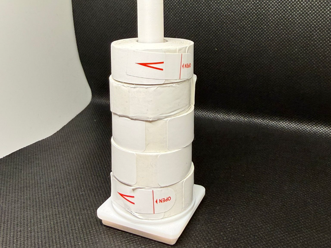 Gridfinity Thermal Label Holder 1x1