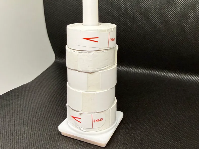 Gridfinity Thermal Label Holder 1x1