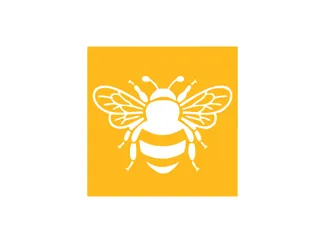 Bumble bee stencil