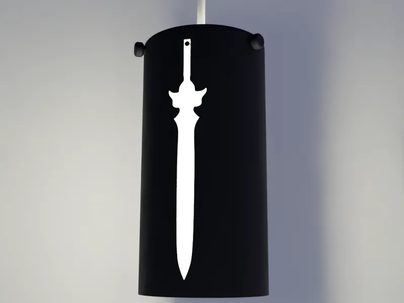 Sword lamp
