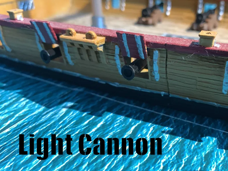 Napoleonic Naval Cannon – 28mm Wargaming Accessory