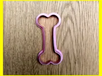Emporte-pièce os pour biscuits et pâte à modeler — photo 1