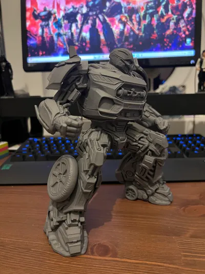 Ford Transit Custom Transformer autobot - Free 3D Print Model - MakerWorld
