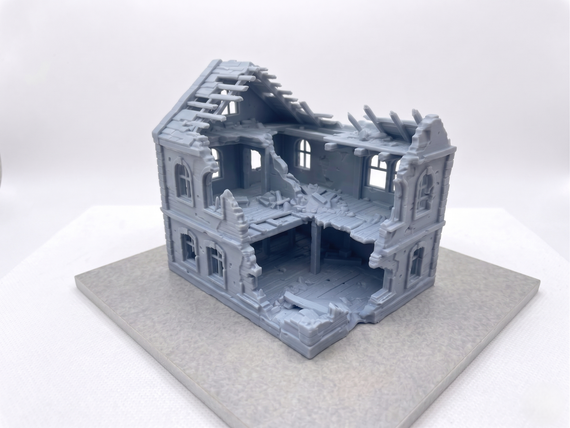 Modular Ruined House – 28mm Wargaming Terrain