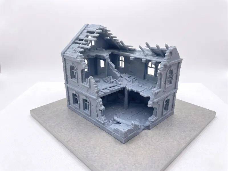Modular Ruined House – 28mm Wargaming Terrain
