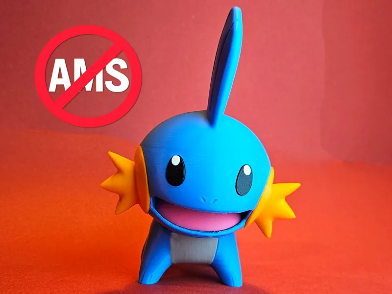 Mudkip Pokemon - NO AMS Multipart + AMS