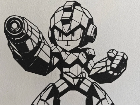 Geometric Mega Man