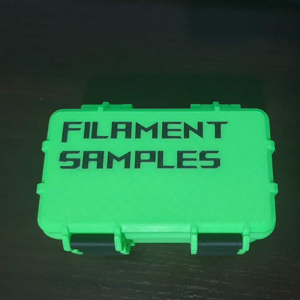 Box of filament samples - Free 3D Print Model - MakerWorld