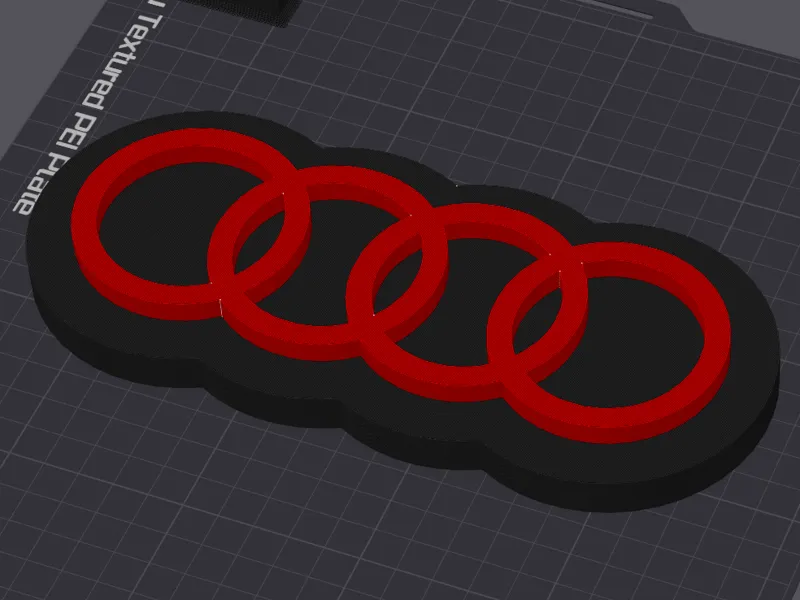 Logo Audi escalable