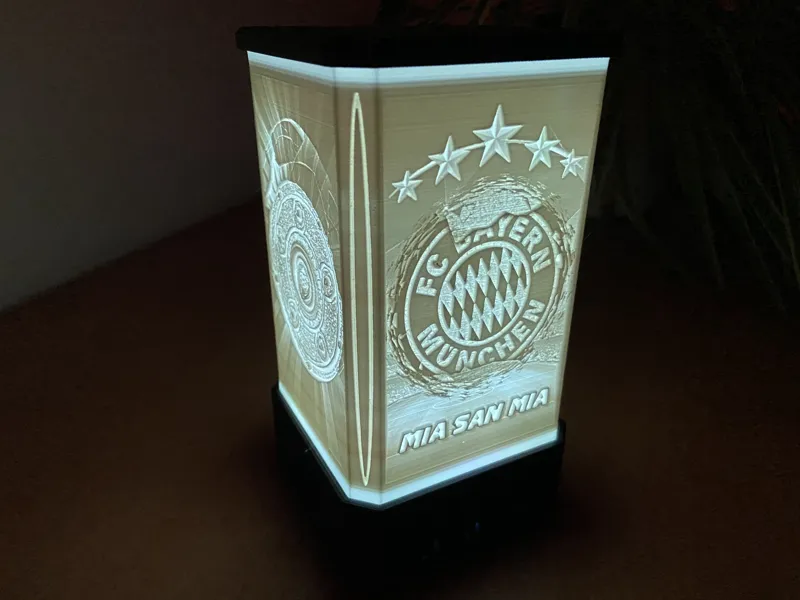 FC-Bayern München Lampe - Lithophane