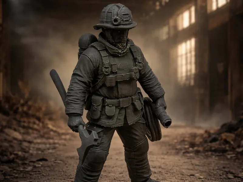 Firefighter Miniature