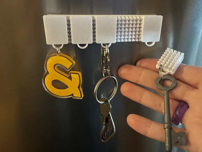 TPU Velcro keyholder magnetic 