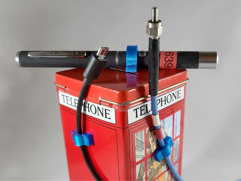 Customizable Magnet Clamp/Holder for Cables, Etc.
