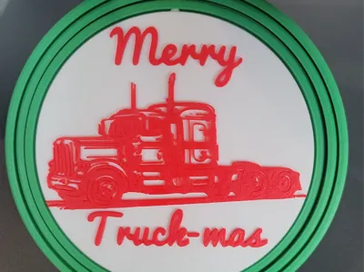 Merry Truck-mas ornament