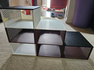Large Modular Stacking Shelves & Box Drawer Frame