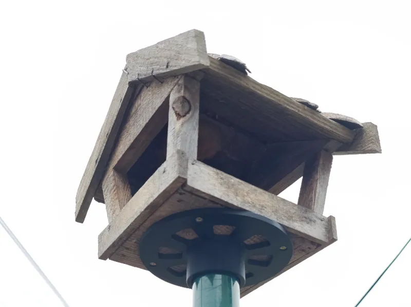 Bird Feeder Fence Pole Mount