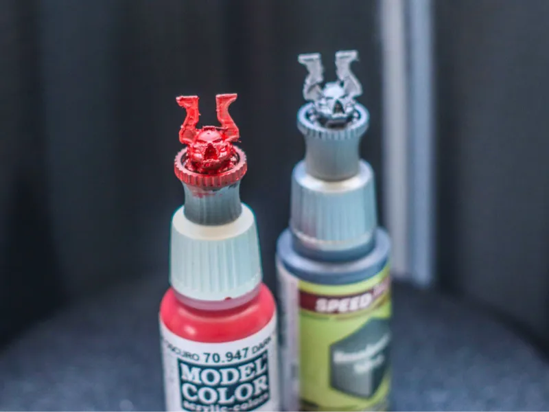 Army Painter Vallejo Cap Angry Space Soldier Head