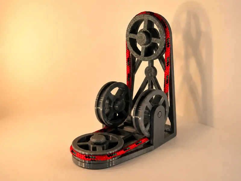 507 Mechanical Movements : 3 (90° guide pulley)