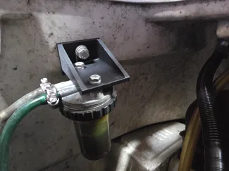 Polaris Jetski Fuel/Water separator mount