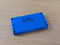 0.2mm layer, 4 walls, 20% infill; nuts instead inserts