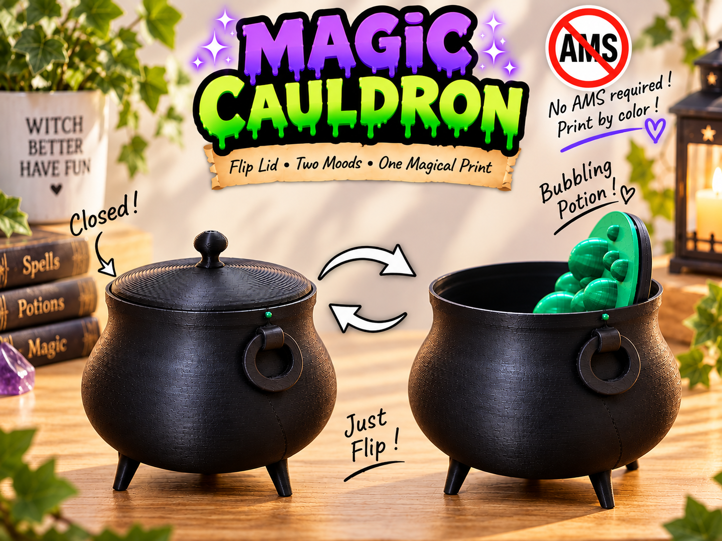 Halloween Magic Cauldron - 1