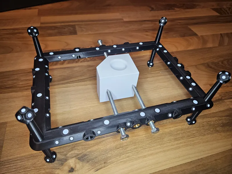 360° LARGE 3d scanning frame marker based scanner