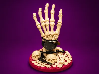 Skeleton Hand Stand