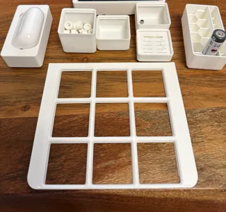 Apple Studio Display 27" Gridfinity Baseplate 3x3