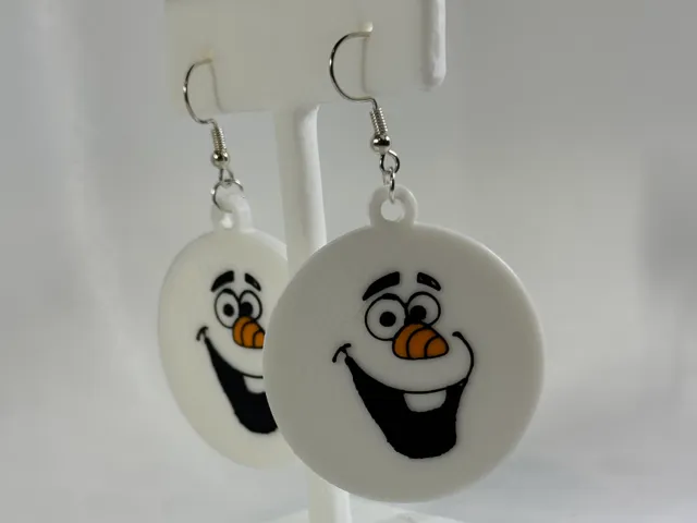 Olaf Earrings