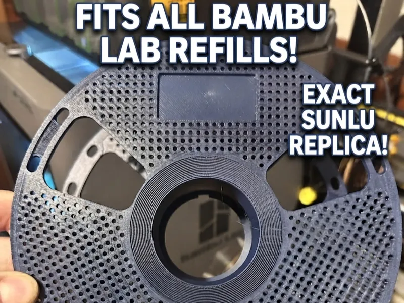 1:1 Sunlu Spool - All Refill & Bambu Lab Filament