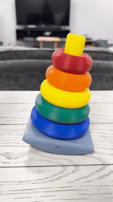Rockin-Ring kids toy - Screws Together - Easy!