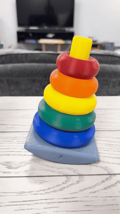 Rockin-Ring kids toy - Screws Together - Easy!