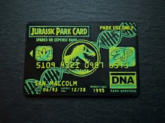 Jurassic Park Card - 3 colours 