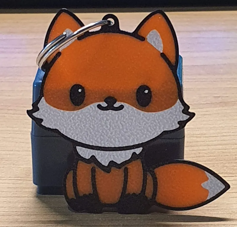 Fox Keychain
